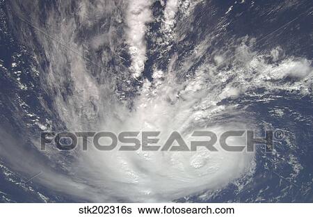 Stock Photograph - Hurricane Bertha. Fotosearch