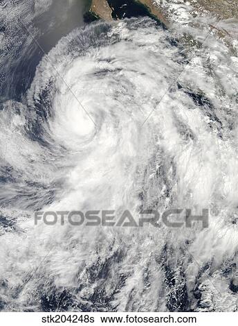 Hurricane Cosme off Mexico. View Large Photo Image Stock Photograph - Hurricane Cosme off Mexico.. Fotosearch