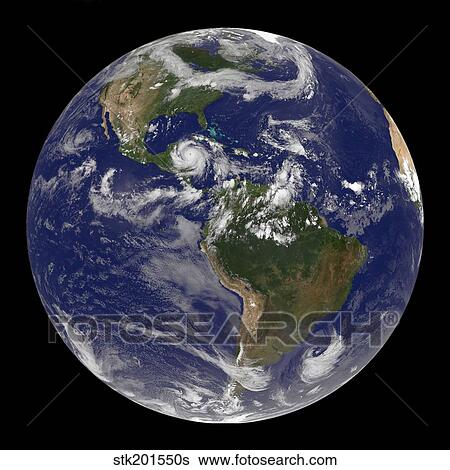 Hurricane Dean Approaches Yucatan Peninsula. View Large Photo Image Stock Photograph - Hurricane Dean Approaches Yucatan Peninsula.. Fotosearch