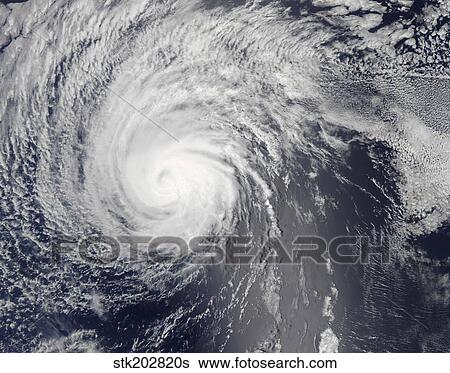 Stock Photograph - Hurricane Felicia. Fotosearch