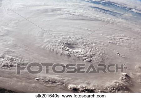 Hurricane Felix over the Caribbean Sea. View Large Photo Image Stock Photograph - Hurricane Felix over the Caribbean Sea.. Fotosearch