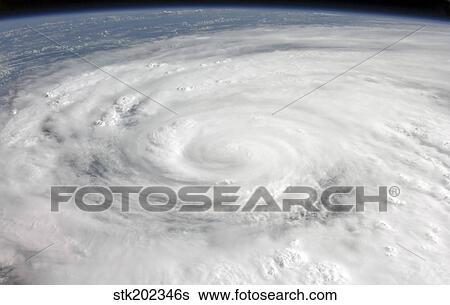 Stock Photograph - Hurricane Ike. Fotosearch