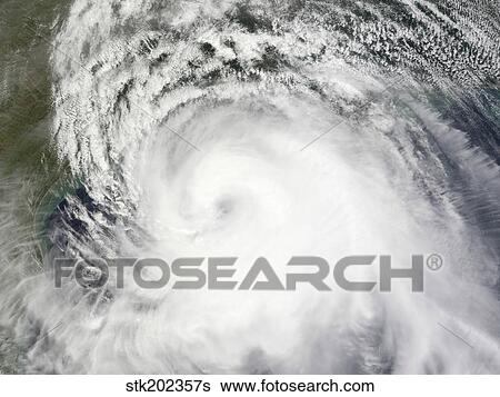Stock Photograph - Hurricane Ike. Fotosearch