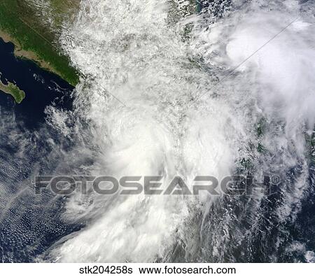 Hurricane Ingrid and Tropical Storm Manuel over Mexico. View Large Photo Image Stock Photograph - Hurricane Ingrid and Tropical Storm Manuel over Mexico.. Fotosearch