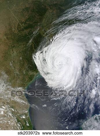 Hurricane Isaac makes its second landfall on the U. S. Gulf coast. View Large Photo Image Stock Photograph - Hurricane Isaac makes its second landfall on the U. S. Gulf coast.. Fotosearch