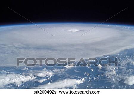 Stock Photograph - Hurricane Isabel. Fotosearch