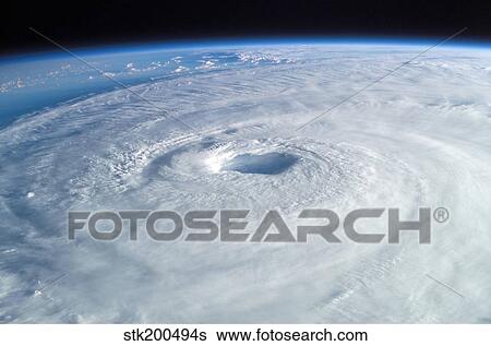 Stock Photograph - Hurricane Isabel. Fotosearch