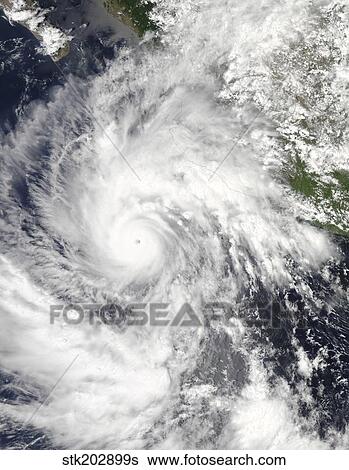 Hurricane Jimena heading toward Mexico's Baja Peninsula. View Large Photo Image Stock Photograph - Hurricane Jimena heading toward Mexico's Baja Peninsula.. Fotosearch