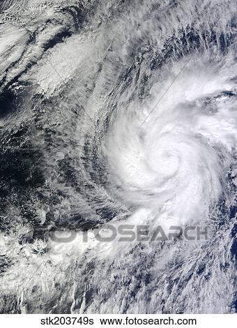 Hurricane Kenneth off the coast of western Mexico. View Large Photo Image Stock Photograph - Hurricane Kenneth off the coast of western Mexico.. Fotosearch