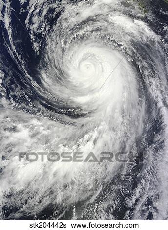 Hurricane Marie off Mexico. View Large Photo Image Stock Photograph - Hurricane Marie off Mexico.. Fotosearch
