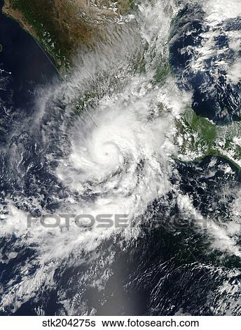 Hurricane Raymond off Mexico. View Large Photo Image Stock Photograph - Hurricane Raymond off Mexico.. Fotosearch