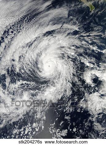 Hurricane Raymond off Mexico. View Large Photo Image Stock Photograph - Hurricane Raymond off Mexico.. Fotosearch