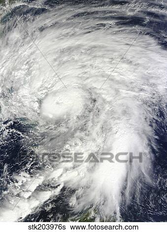 Hurricane Sandy over the Bahamas. View Large Photo Image Stock Photograph - Hurricane Sandy over the Bahamas.. Fotosearch