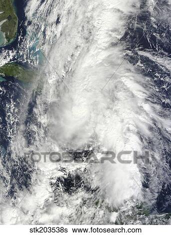 Hurricane Tomas View Large Photo Image Stock Photograph - Hurricane Tomas . Fotosearch