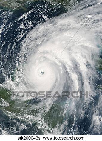 Hurricane Wilma over Mexico. View Large Photo Image Stock Photograph - Hurricane Wilma over Mexico.. Fotosearch