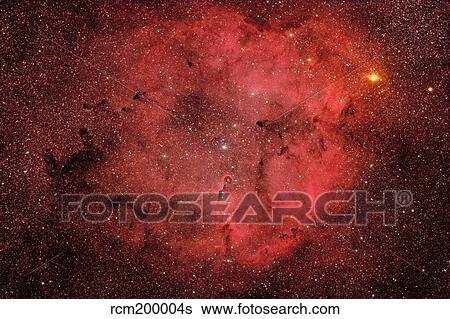 Stock Photograph - IC 1396, The Elephant Trunk Nebula.. Fotosearch
