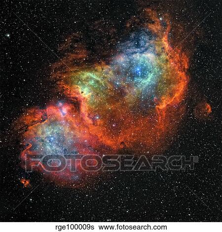 IC 1848, the Soul Nebula. View Large Photo Image Stock Photograph - IC 1848, the Soul Nebula.. Fotosearch