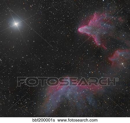 IC 59 and IC 63 in Cassiopeia. View Large Photo Image Stock Photograph - IC 59 and IC 63 in Cassiopeia.. Fotosearch