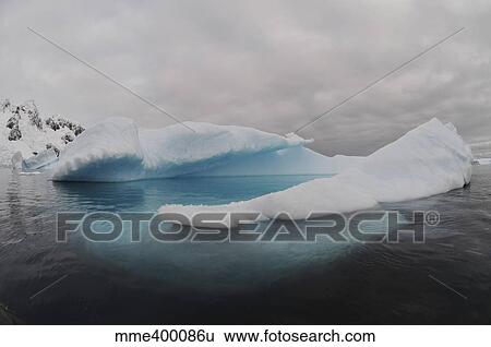 Iceberg swimming pool, Antarctica. View Large Photo Image Stock Photograph - Iceberg swimming pool, Antarctica.. Fotosearch