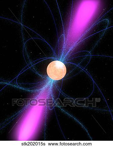 Illustration of a pulsar. View Large Illustration Stock Illustration - Illustration of a pulsar.. Fotosearch