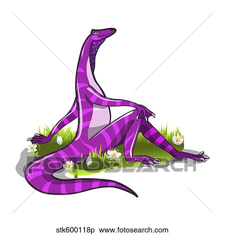 Illustration of an Iguanodon showing off her natural beauty. View Large Illustration Stock Illustration - Illustration of an Iguanodon showing off her natural beauty.. Fotosearch