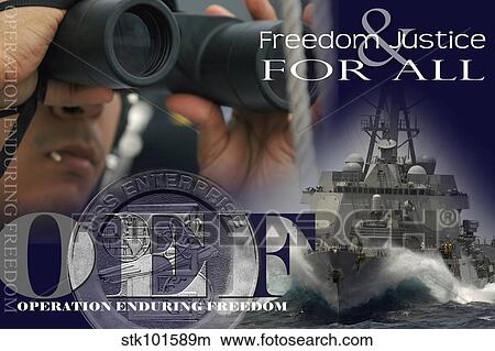 Illustration of crew members involved in Operation Enduring Freedom. View Large Illustration Stock Illustration - Illustration of crew members involved in Operation Enduring Freedom.. Fotosearch