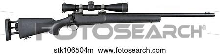Illustration of the M24 Sniper Weapon System. View Large Illustration Stock Illustration - Illustration of the M24 Sniper Weapon System.. Fotosearch