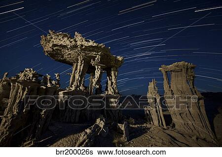 Incricate sand tufa formations along the shores of Mono Lake, California. View Large Photo Image Stock Photograph - Incricate sand tufa formations along the shores of Mono Lake, California.. Fotosearch