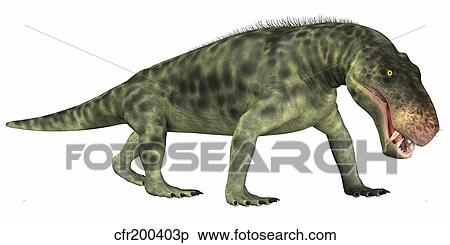 Inostrancevia is a carnivorous reptile that lived during the Permian age. View Large Illustration Stock Illustration - Inostrancevia is a carnivorous reptile that lived during the Permian age.. Fotosearch