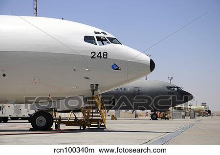 Israeli Air Force Boeing 707 Re'em tankers on the ramp. View Large Photo Image Picture - Israeli Air Force Boeing 707 Re'em tankers on the ramp.. Fotosearch