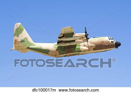 Israeli Air Force C-130 Karnaf taking off. View Large Photo Image Picture - Israeli Air Force C-130 Karnaf taking off.. Fotosearch