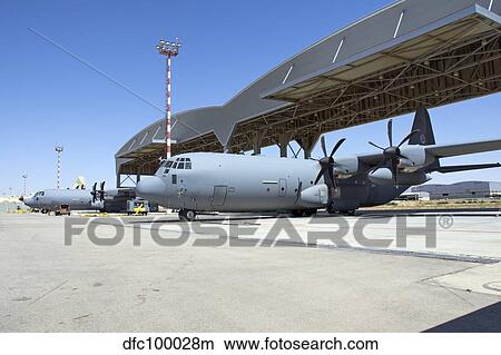 Israeli Air Force C-130J Shimshon aircraft parked at Nevatim Airbase. View Large Photo Image Picture - Israeli Air Force C-130J Shimshon aircraft parked at Nevatim Airbase.. Fotosearch
