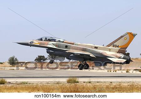 Israeli Air Force F-16I Sufa landing at Hatzerim Airbase, Israel. View Large Photo Image Picture - Israeli Air Force F-16I Sufa landing at Hatzerim Airbase, Israel.. Fotosearch