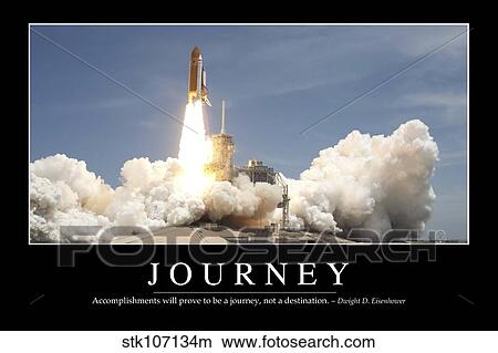 Journey: Inspirational Quote and Motivational Poster View Large Photo Image Picture - Journey: Inspirational Quote and Motivational Poster. Fotosearch