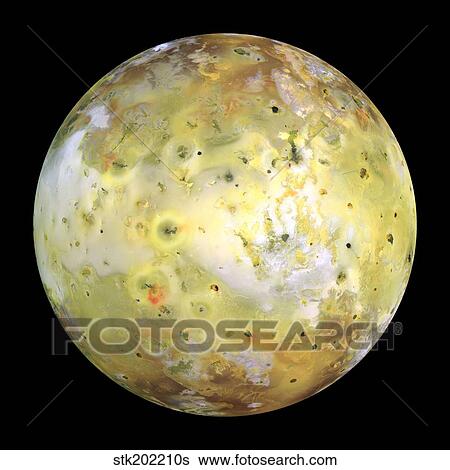 Jupiter's moon Lo. View Large Photo Image Stock Photograph - Jupiter's moon Lo.. Fotosearch