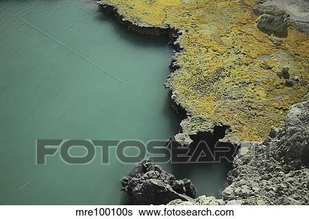 Kawah Ijen, acid lake with sulfur coast, Java Island, Indonesia. View Large Photo Image Stock Photograph - Kawah Ijen, acid lake with sulfur coast, Java Island, Indonesia.. Fotosearch