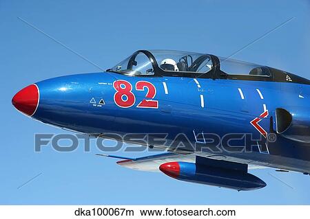 L-29 Delfin standard jet trainer of the Warsaw Pact. View Large Photo Image Picture - L-29 Delfin standard jet trainer of the Warsaw Pact.. Fotosearch
