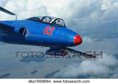 L-29 Delfin standard jet trainer of the Warsaw Pact. View Large Photo Image Picture - L-29 Delfin standard jet trainer of the Warsaw Pact.. Fotosearch