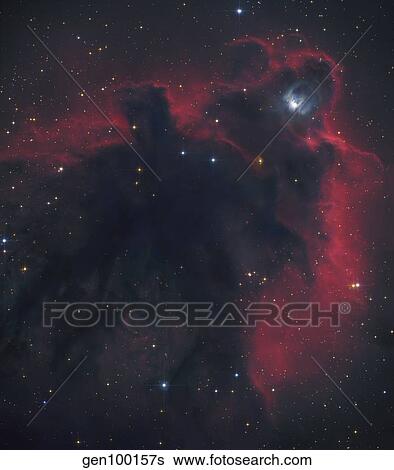 L1622, cometary globule in Orion. View Large Photo Image Stock Photograph - L1622, cometary globule in Orion.. Fotosearch