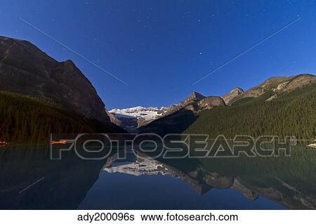 Lake Louise, Banff National Park, Alberta, Canada. View Large Photo Image Stock Photograph - Lake Louise, Banff National Park, Alberta, Canada.. Fotosearch
