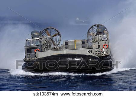 Landing Craft Air Cushion 84 conducts operations in the U. S. 5th Fleet area of responsibility. View Large Photo Image Picture - Landing Craft Air Cushion 84 conducts operations in the U. S. 5th Fleet area of responsibility.. Fotosearch