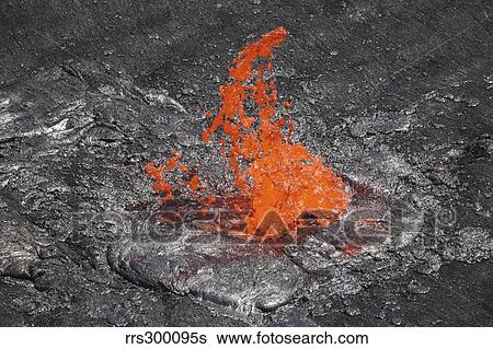Lava bubble bursting through crust of active lava lake, Erta Ale volcano, Danakil Depression, Ethiopia. View Large Photo Image Stock Photograph - Lava bubble bursting through crust of active lava lake, Erta Ale volcano, Danakil Depression, Ethiopia.. Fotosearch