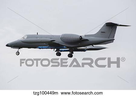 Learjet used to simulate Electronix threats at NATO exercise Frisian Flag 2015 View Large Photo Image Picture - Learjet used to simulate Electronix threats at NATO exercise Frisian Flag 2015. Fotosearch