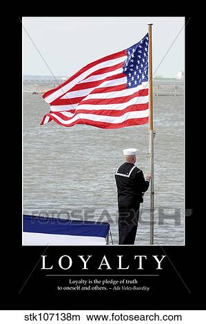Loyalty: Inspirational Quote and Motivational Poster View Large Photo Image Picture - Loyalty: Inspirational Quote and Motivational Poster. Fotosearch