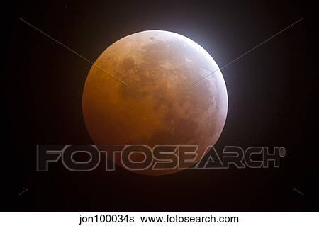 Lunar Eclipse View Large Photo Image Stock Photograph - Lunar Eclipse. Fotosearch