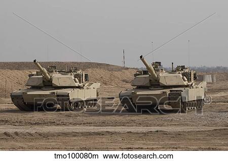 M1 Abrams tank at Camp Warhorse. View Large Photo Image Picture - M1 Abrams tank at Camp Warhorse.. Fotosearch