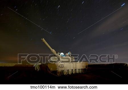 M1 Abrams tank at Camp Warhorse. View Large Photo Image Picture - M1 Abrams tank at Camp Warhorse.. Fotosearch