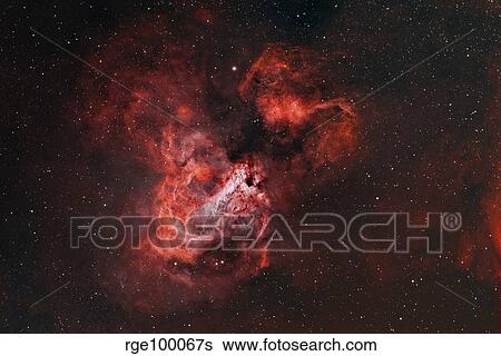 M17, The Omega Nebula. View Large Photo Image Stock Photograph - M17, The Omega Nebula.. Fotosearch