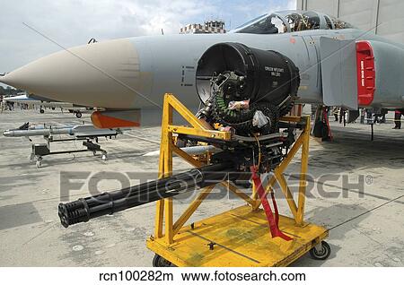 M61A1 20mm Vulcan gun from a German Air Force F-4F Phantom. View Large Photo Image Picture - M61A1 20mm Vulcan gun from a German Air Force F-4F Phantom.. Fotosearch