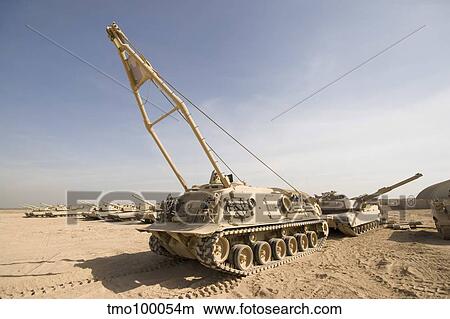 M88 recovery vehicle at Camp Warhorse. View Large Photo Image Picture - M88 recovery vehicle at Camp Warhorse.. Fotosearch
